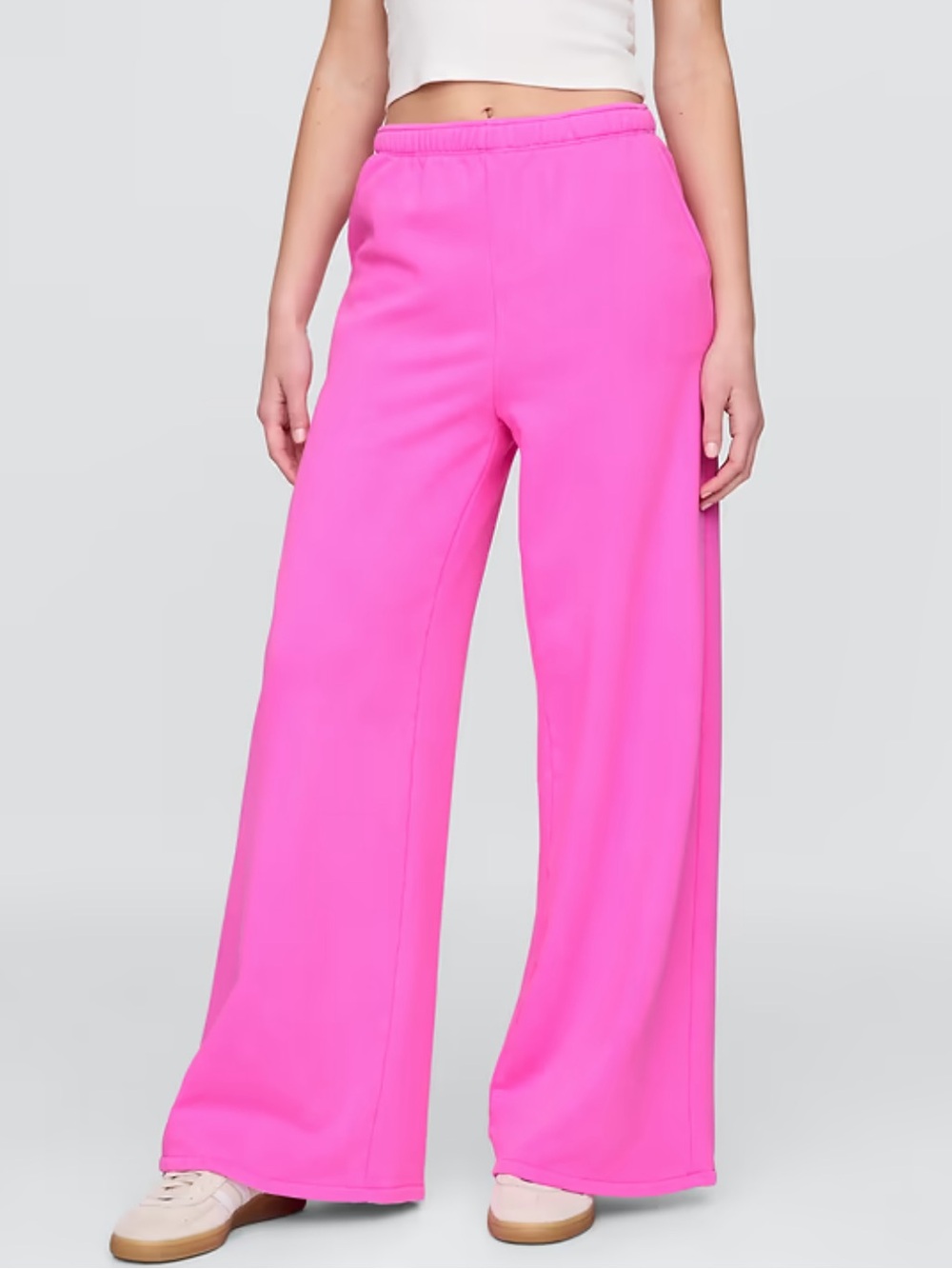 GAP VintageSoft Baggy Sweatpants | Sugar Plum Neon Pink | SP | NWT